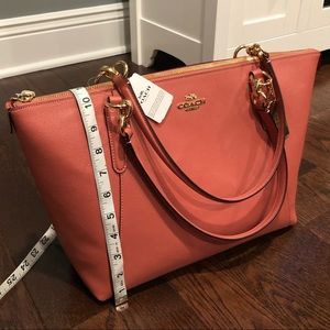 Coach Crossgrain Ava Tote NWT